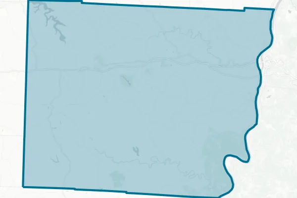 Mental Health and Recovery Board Belmont, Harrison and Monroe Counties — detail map