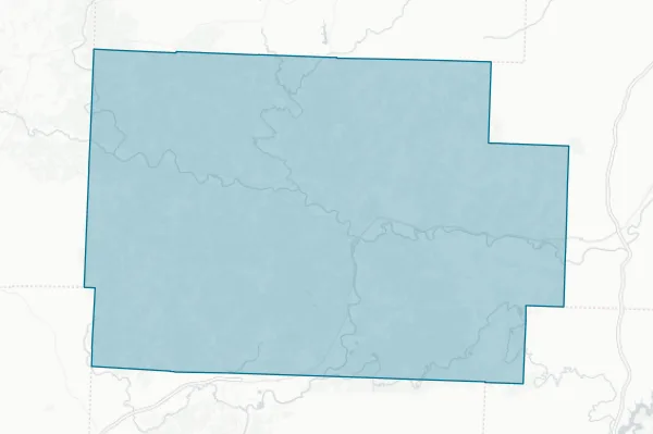 Coshocton County — detail map