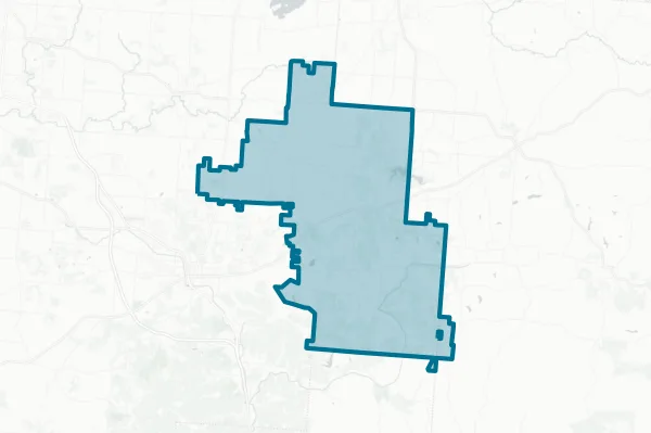 Fairfield Union Local School District — detail map