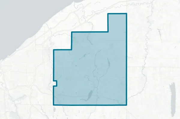 Geauga County — detail map