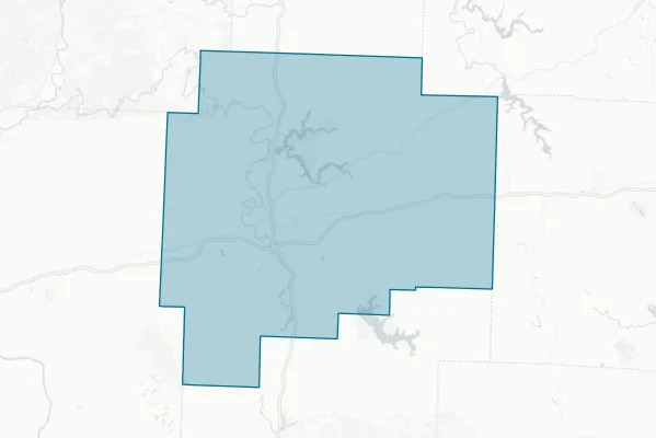 Guernsey County — detail map