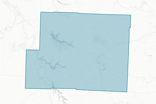 Harrison County — detail map