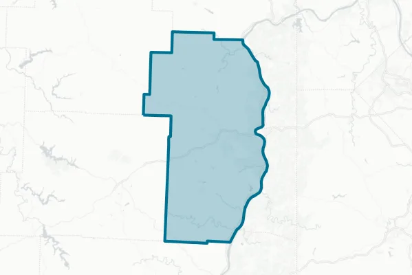 Jefferson County — detail map