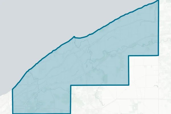 Lake County General Health District — detail map
