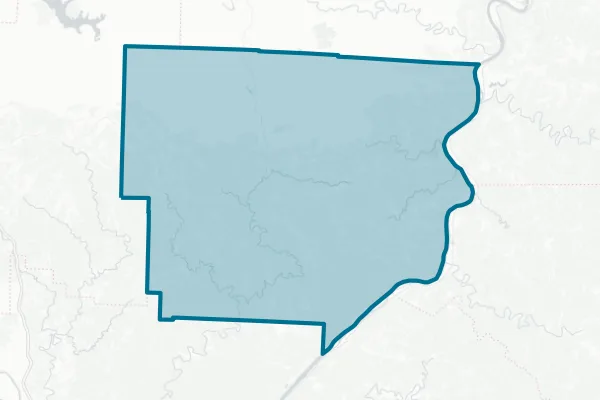 Monroe County — detail map