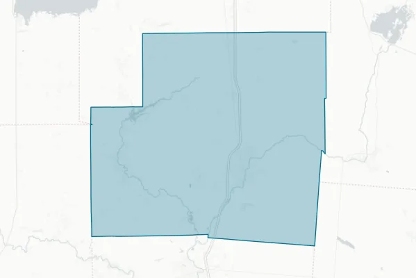 Shelby County — detail map