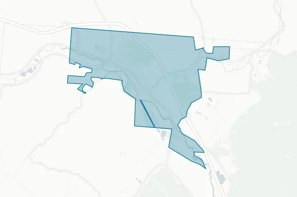 City of Nelsonville — detail map