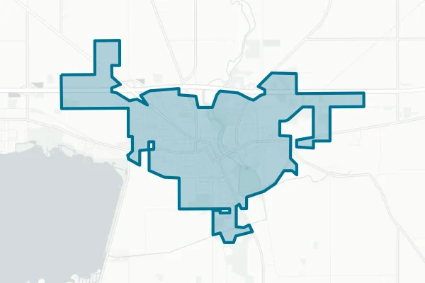 City of St. Marys — detail map