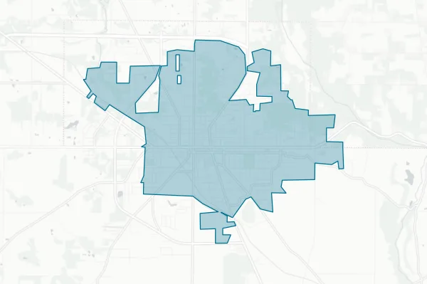 City of Salem — detail map