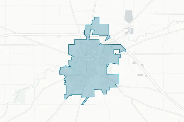 City of Bucyrus — detail map