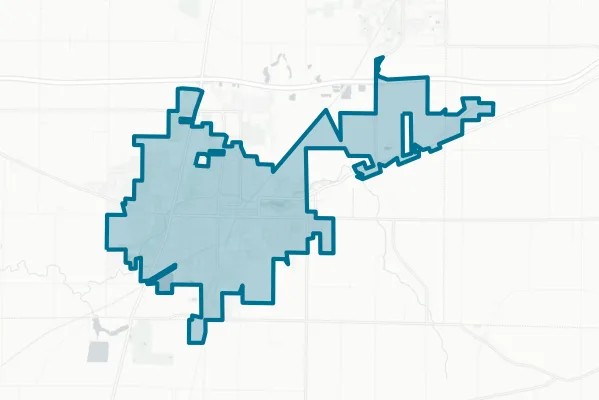 City of Galion — detail map