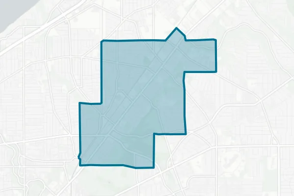City of East Cleveland — detail map