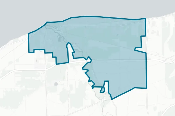 City of Vermilion — detail map