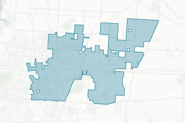 City of New Albany — detail map