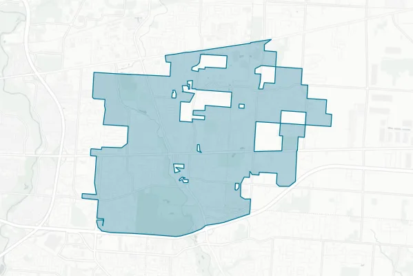 City of Reynoldsburg — detail map