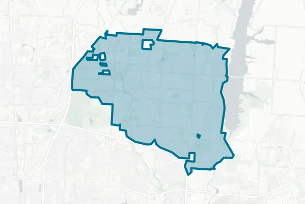 City of Westerville — detail map
