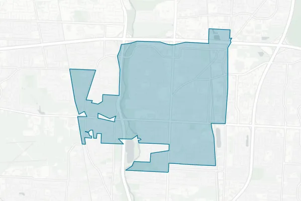 City of Worthington — detail map