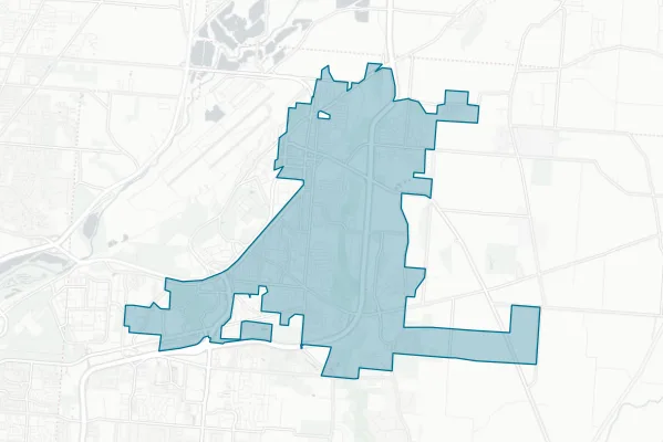 City of Fairborn — detail map