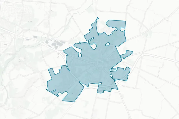 City of Xenia — detail map