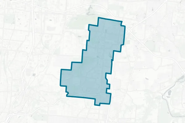 City of Blue Ash — detail map