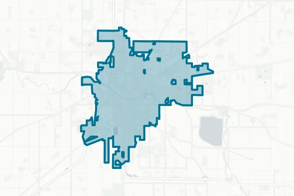 City of Findlay — detail map