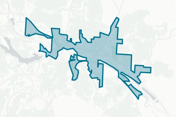 City of Logan — detail map