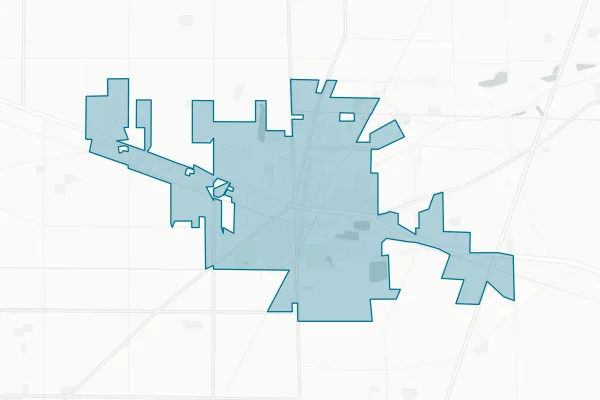 City of Bellevue — detail map