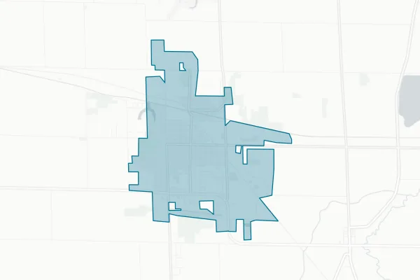 City of Willard — detail map