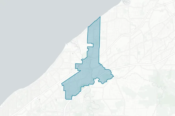 City of Willoughby — detail map