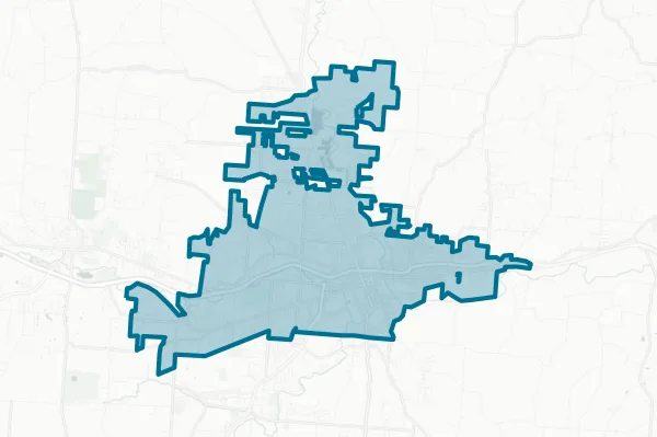 City of Newark — detail map