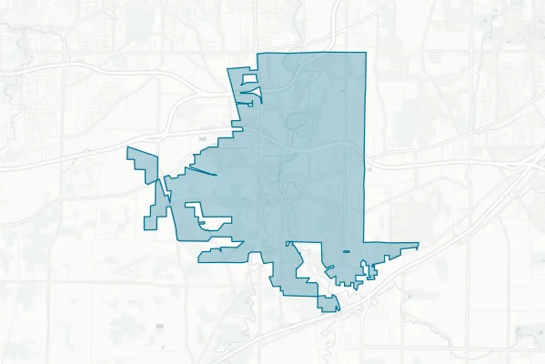 City of Elyria — detail map