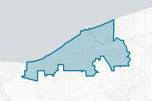 City of Lorain — detail map