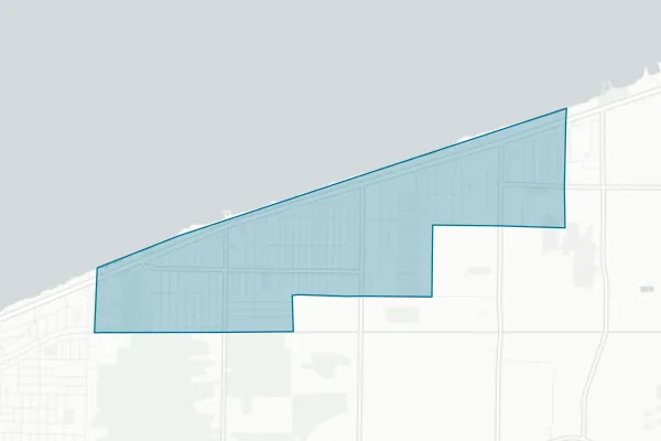 City of Sheffield Lake — detail map