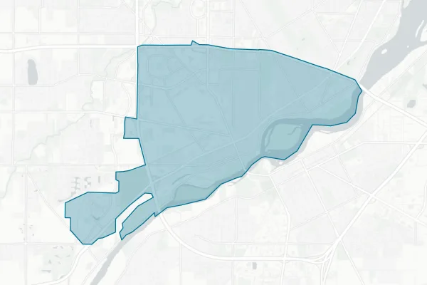 City of Maumee — detail map