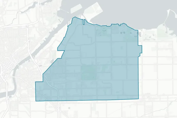 City of Oregon — detail map