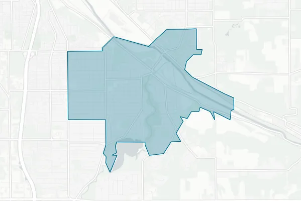 City of Struthers — detail map