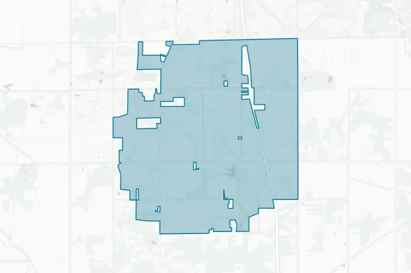 City of Brunswick — detail map