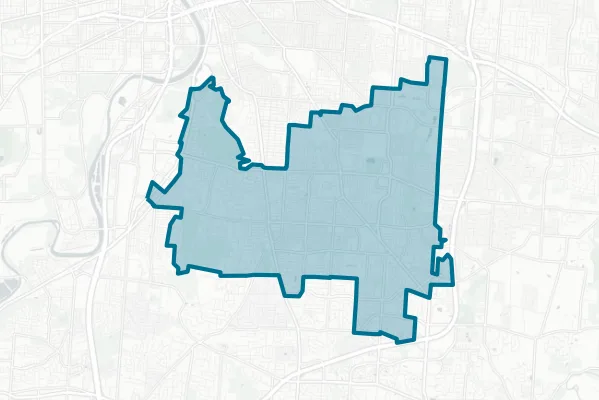 City of Kettering — detail map
