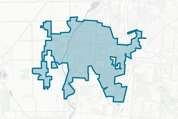 City of Miamisburg — detail map