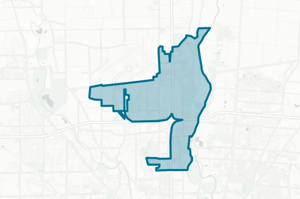 City of Vandalia — detail map