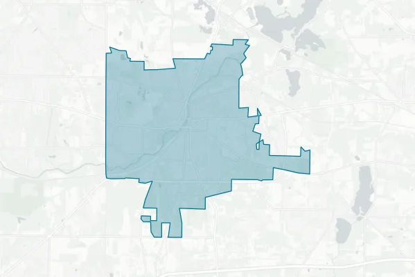 City of Kent — detail map