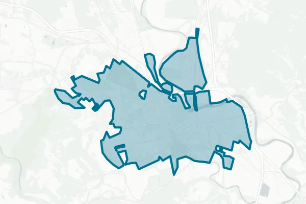City of Chillicothe — detail map