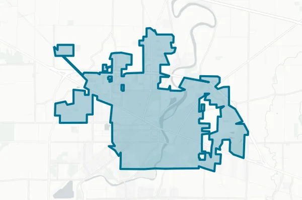 City of Fremont — detail map