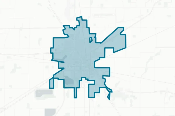 City of Fostoria — detail map