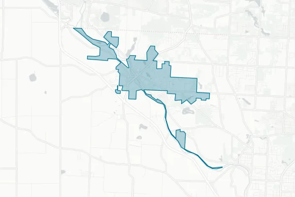 City of Canal Fulton — detail map