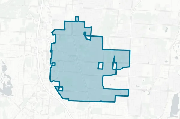 City of North Canton — detail map