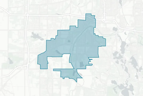 City of Barberton — detail map