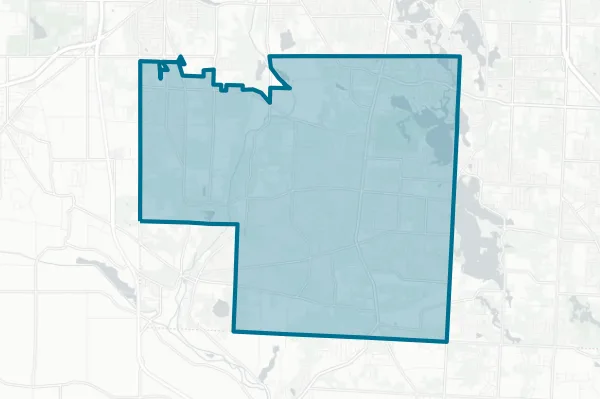 City of New Franklin — detail map