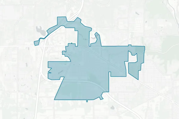 City of Fairlawn — detail map