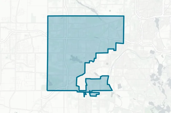 City of Norton — detail map
